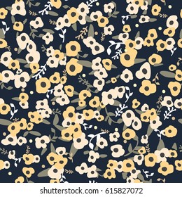 Trendy Seamless Floral Pattern