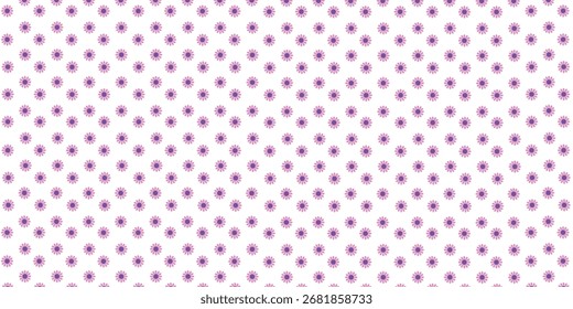Patrón floral inconsútil de moda con lindas flores de margarita rosa sobre fondo blanco. Perfecto para textiles, Fondo de pantalla, papel de regalo, papelería, primavera, verano, diseño digital y decoración moderna.