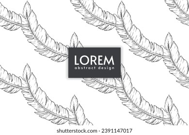 Trendy Seamless Floral Pattern in Vector illustration	
