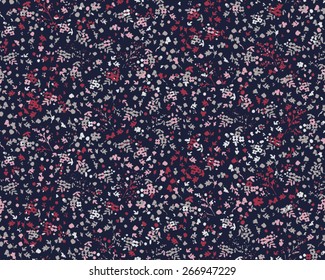 Trendy Seamless Floral Pattern in vector