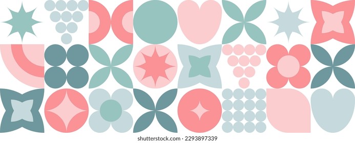 Trendy seamless geometric food pattern, flat cartoon sketch summer background. Minimalistic natural fruits and vegetables of simple shape, ecological farming concept.