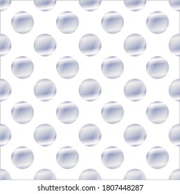 Trendy seamless pattern 3d abstract shape liquid vintage 90s cover vector illustration