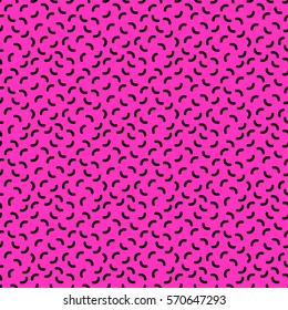 Trendy seamless pattern in 80s style for your decoration, can be used as phone cases design, throw pillows or bed linen fabrics, T-shirts, leggins or other young clothes design etc