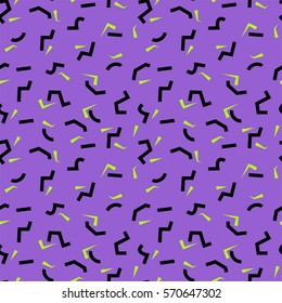 Trendy seamless pattern in 80s style for your decoration, can be used as phone cases design, throw pillows or bed linen fabrics, T-shirts, leggins or other young clothes design etc