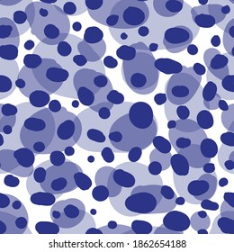 Trendy seamless pattern. Cool circles abstract design. For fashion fabrics, kids clothes, home decor, quilting, T-shirts, cards and templates, scrapbooking etc. Vector illustration.