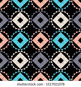 Trendy seamless pattern design. Patterned texture. Vector geometric background. Can be used for wallpaper, textile, invitation card, wrapping, web page background.