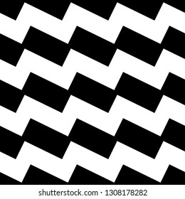Trendy seamless pattern designs. Black-and-white figures. Vector geometric background. Can be used for wallpaper, textile, invitation card, wrapping, web page background.
