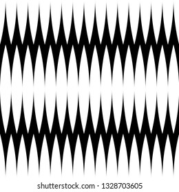 Trendy seamless pattern designs. Black-and-white figures from stripes. Vector geometric background. Can be used for wallpaper, textile, invitation card, wrapping, web page background.