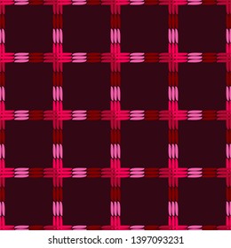 Trendy seamless pattern designs. Ethnic stripes. Cage. Vector geometric background. Can be used for wallpaper, textile, invitation card, wrapping, web page background.