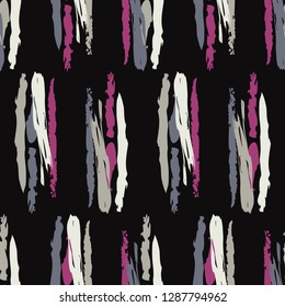 Trendy seamless pattern designs. Figure drawn with pen and ink stripes. Vector geometric background. Can be used for wallpaper, textile, invitation card, wrapping, web page background.