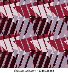 Trendy seamless pattern designs. Figures from the triangles. Vector geometric background. Can be used for wallpaper, textile, invitation card, wrapping, web page background.
