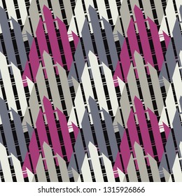 Trendy seamless pattern designs. Figures from the triangles. Vector geometric background. Can be used for wallpaper, textile, invitation card, wrapping, web page background.