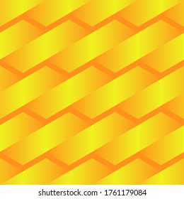 Trendy seamless pattern designs. Hexagons with vibrant gradients. Vector illustration for web design or print.