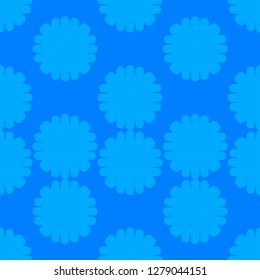 Trendy seamless pattern designs. Mosaic of rounded stripes. Vector geometric background. Can be used for wallpaper, textile, invitation card, wrapping, web page background.