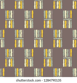 Trendy seamless pattern designs. Mosaic of curved lines.Vector geometric background. Can be used for wallpaper, textile, invitation card, wrapping, web page background.