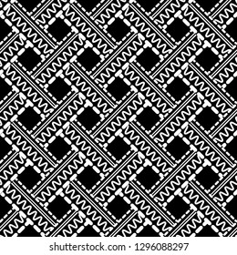Trendy seamless pattern designs. Mosaic of strips and dots. Vector geometric background. Can be used for wallpaper, textile, invitation card, wrapping, web page background.