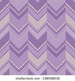 Trendy seamless pattern designs. Mosaic of strips. Zigzag. Vector geometric background. Can be used for wallpaper, textile, invitation card, wrapping, web page background.