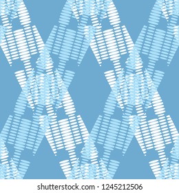Trendy seamless pattern designs. Points. Vector geometric background. Mosaic texture. Can be used for wallpaper, textile, invitation card, wrapping, web page background.