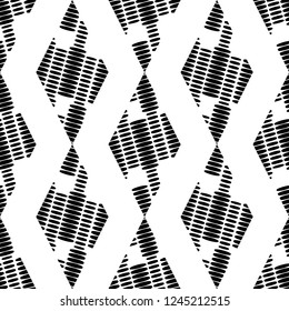 Trendy seamless pattern designs. Points. Vector geometric background. Mosaic texture. Can be used for wallpaper, textile, invitation card, wrapping, web page background.