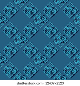 Trendy seamless pattern designs. Scribble texture. Vector geometric background. Mosaic texture. Can be used for wallpaper, textile, invitation card, wrapping, web page background.