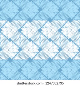 Trendy seamless pattern designs. Scribble texture. Vector geometric background. Mosaic texture. Can be used for wallpaper, textile, invitation card, wrapping, web page background.