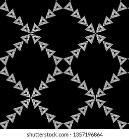 Trendy seamless pattern designs. Shaded triangles. Vector geometric background. Can be used for wallpaper, textile, invitation card, wrapping, web page background.