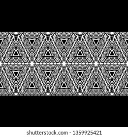 Trendy seamless pattern designs. Shaded triangles. Vector geometric background. Can be used for wallpaper, textile, invitation card, wrapping, web page background.