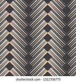 Trendy seamless pattern designs. The shapes of the strips. Vector geometric background. Can be used for wallpaper, textile, invitation card, wrapping, web page background.