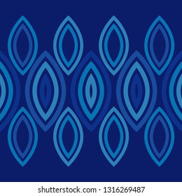 Trendy seamless pattern designs. The shapes of ovals. Vector geometric background. Can be used for wallpaper, textile, invitation card, wrapping, web page background.