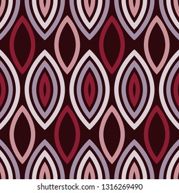 Trendy seamless pattern designs. The shapes of ovals. Vector geometric background. Can be used for wallpaper, textile, invitation card, wrapping, web page background.