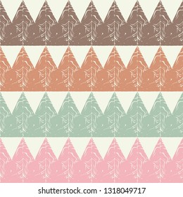 Trendy seamless pattern designs. Shapes of triangles with patterned texture. Vector geometric background. Can be used for wallpaper, textile, invitation card, wrapping, web page background.