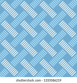 Trendy seamless pattern designs. The shapes of the strips. Cage. Vector geometric background. Can be used for wallpaper, textile, invitation card, wrapping, web page background.