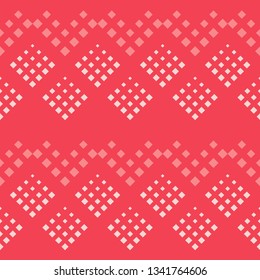 Trendy seamless pattern designs. The shapes of the squares. Halftone. Vector geometric background. Can be used for wallpaper, textile, invitation card, wrapping, web page background.