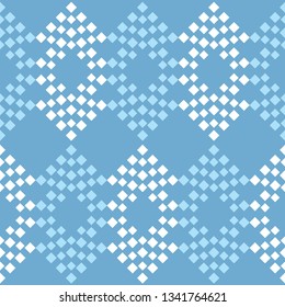 Trendy seamless pattern designs. The shapes of the squares. Halftone. Vector geometric background. Can be used for wallpaper, textile, invitation card, wrapping, web page background.