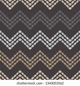 Trendy seamless pattern designs. The shapes of zigzags patterned texture. Vector geometric background. Can be used for wallpaper, textile, invitation card, wrapping, web page background.