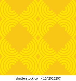 Trendy seamless pattern designs. Squiggles. Vector geometric background. Bright colors and simple shapes. Mosaic texture. Can be used for wallpaper, textile, invitation card, wrapping, web page background
