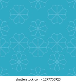 Trendy seamless pattern designs. The stars of the dotted lines. Vector geometric background. Can be used for wallpaper, textile, invitation card, wrapping, web page background.
