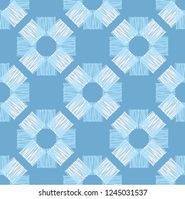 Trendy seamless pattern designs. Texture patchwork. Netting. Vector geometric background. Mosaic texture. Can be used for wallpaper, textile, invitation card, wrapping, web page background.