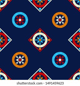 Trendy seamless pattern designs. Vector geometric background. Can be used for wallpaper, textile, invitation card, wrapping, web page background.