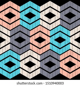 Trendy seamless pattern designs. Vector geometric background. Can be used for wallpaper, textile, invitation card, wrapping, web page background.