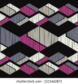 Trendy seamless pattern designs. Vector geometric background. Can be used for wallpaper, textile, invitation card, wrapping, web page background.