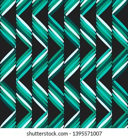 Trendy seamless pattern designs. Zigzag of ethnic stripes. Vector geometric background. Can be used for wallpaper, textile, invitation card, wrapping, web page background.