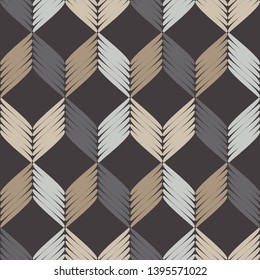 Trendy seamless pattern designs. Zigzag of ethnic stripes. Vector geometric background. Can be used for wallpaper, textile, invitation card, wrapping, web page background.