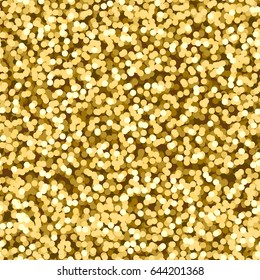 Trendy seamless pattern with golden tinsel. Modern abstract design for paper, wallpaper, cover, fabric and other users. Vector illustration