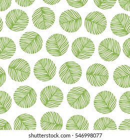 Trendy seamless pattern with hand drawn textures. Vector.