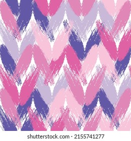 Trendy Seamless Pattern Stippled Circles Texture Vector Retro Colors Abstract Background. Abstract vector creative seamless pattern with brush strokes. 