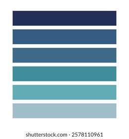 Trendy Serene Blue Color Palette