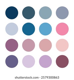 Trendy Serene Color Palette Set