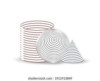 Trendy set of abstract creative minimal artistic hand painted compositions and with watercolor stain elements vector for wall decoration, postcard or brochure cover design
