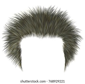 trendy shaggy man hairs blond colour.
beauty style.high hair styling .